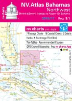NV Chart Atlas - Reg. 9.1 Bahamas North West - Bimini & Berry Islands, Nassau to Abaco, Grand Bahama