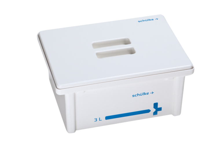 Schulke Bath with Lid 3 Litre  - White SE