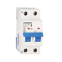 MCB, AMPARO Series, 2-Pole, Type C, 32A