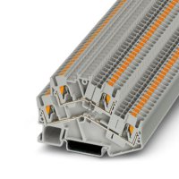 Double-level terminal block - 3209604 - Grey