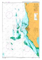 ADMIRALTY Chart - 665 Approaches to Zanzibar