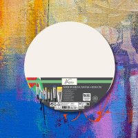 Nassau 280gsm Thin Edge Round Canvas - 30cm dia