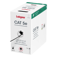 Labgear Cat5e UTP Outdoor Cable 305m (Black)