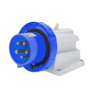 Angled Appliance Inlet Plug 16a 220v 3P IP67