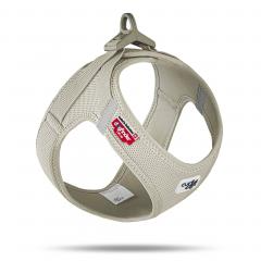 Curli Vest Dog Harness Clasp Air-Mesh Light Tan Large