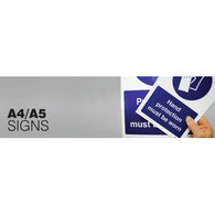 A4 and A5 Signs