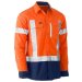 Bisley FLX & MOVE™ X TAPED HI VIS UTILITY SHIRT