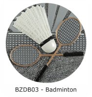 70mm Badminton Blaze Disc