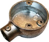 CONLOK GALV END BOX 20 MM (QUICK FIT UNTHREADED)