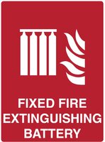 Fire Emergency Sign - Available in Sign Material - PVC, ACM, ADHESIVE