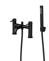 DIA BATH SHOWER MIXER MATT BLACK.