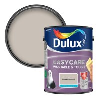 Dulux Easycare Flaked Almond Colour Swatch & 5L Paint Tin