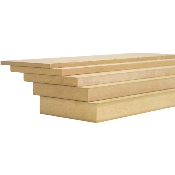 Black MDF 2440 x 1220 x 18mm
