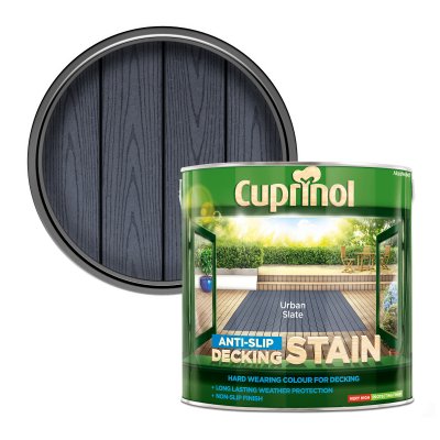 Cuprinol Anti Slip Decking Stain Urban Slate 2.5L 5122407