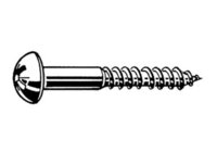 1.1/4" X No.10 Brass Pozi CSK Woodscrew Slotted