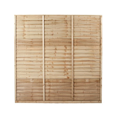 Shiplap Fencing 1.8M x 1.5M