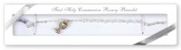 Communion Rosary Bracelet/Crystal   (C6365)