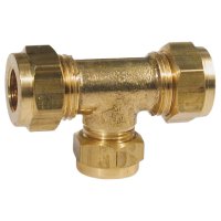 5/16"C x 5/16"C x 1/4"C Unequal Tee Piece