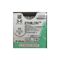 Johnson & Johnson 3/0 Ethilon Sutures (blue) - 45cm x 12 26mm, 3/8 Circle, RC - DMI Dental Supplies Ireland - Next Day Delivery