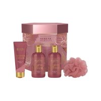 The Indulgent Bathing Co. Serene Moments Bloom & Glow Pamper Gift Set