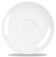 Alch. White Coupe Tea Saucer 15cm Carton of 24