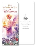 Christmas Card/I Lit A Candle For You/1 Design   (97836)