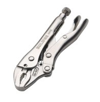 Eclipse Locking Pliers 5in Curved Jaw Wire Cutter