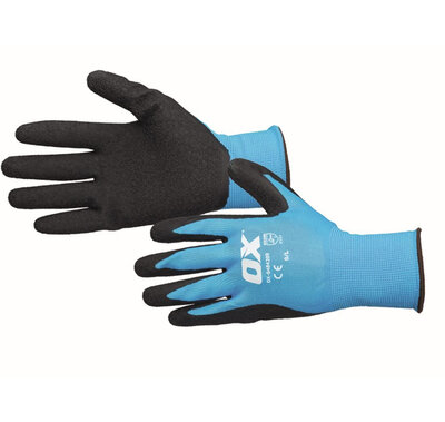OX Latex Gloves Size 10