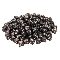 10 Sided Number Dice 1-10 (Black)
