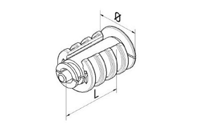 EZA-t 12 Indoor (kabel &Oslash; 3,0-5,0) (40st)