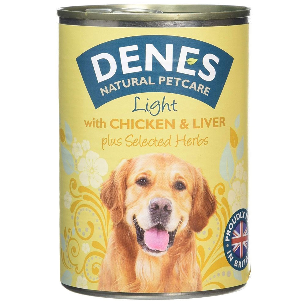 Denes Dog Tin Light Chicken & Liver 12x400g