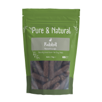 Pure & Natural Rabbit Gourmet Sausages 6cm 1kg