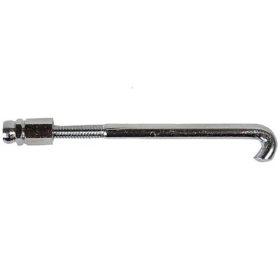Plated banjo bracket hook and nut complete