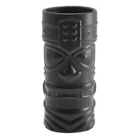 Genware Cast Iron Effect Tiki Mug 40cl/14oz Carton of 4