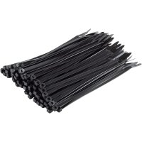 PVCT450 PROSOLVE BLACK CABLE TIES 450 X 4.8MM (PACK 100)