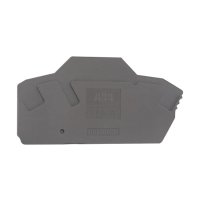 1SNK705911R0000 Entrelec End Section - Dark Grey EK2.5-3P