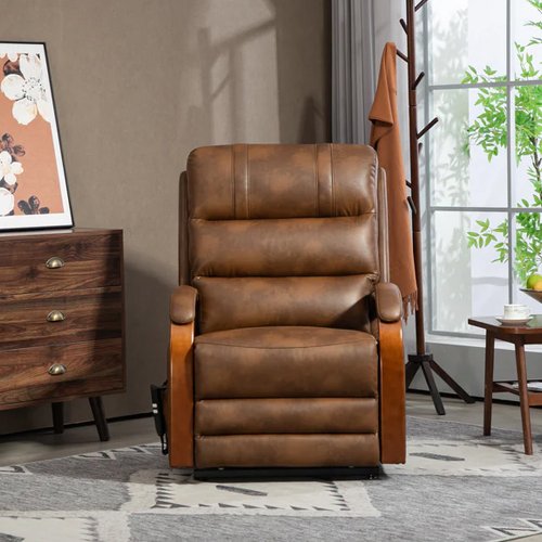 Bourne Lift & Rise Chair - Brown 2