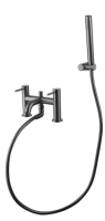 GIRO GUNMETAL GREY BATH SHOWER MIXER - CG04MG