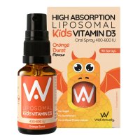 Well Actually Vitamin D Orange Burst Oral Spray 400-800 IU 15ml