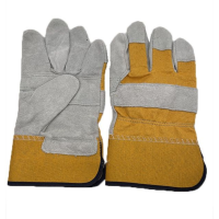 Bodytech Canadian Hide Leather/Cotton Rigger Glove, XL