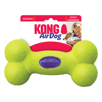 KONG Holiday AirDog Squeaker Bone Stripe Small 