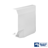 MT Sterling Profile 1 Flat Bend - Cover Only - White