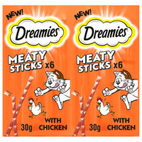 Dreamies Cat Meaty Sticks Chicken 30g x 14