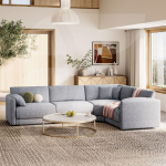 Corfu Modular Corner Sofa - Grey 1