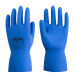 Unigloves Nitrex Honeycomb Latex Gloves, Blue