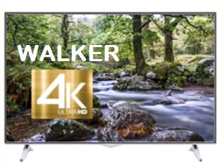 Walker 43inch Smart, 4K HDR, Ultra Slim, Satellite Tuner  *Included in this price is a contribution to recycling cost of &euro;4.07*