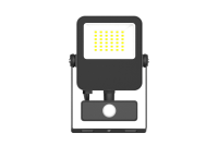 Bell Skyline Slim+ 30W 4K PIR Floodlight