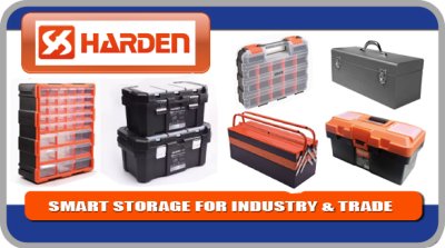 Harden Expands Professional Storage Solutions Range for Tradespeople and Workshops