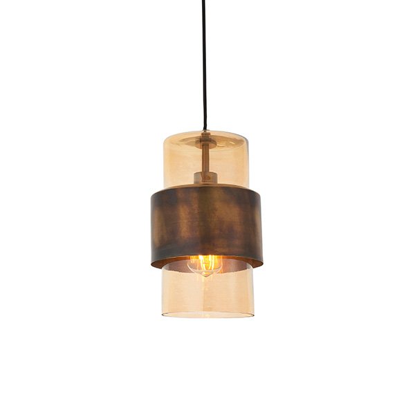 Endon Antique Brass Patina Pendant