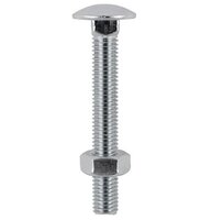 Cup Head Bolt & Nut Stainless Steel M8 X 100 Pack of 4
